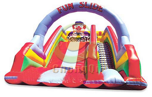 inflatable big slide